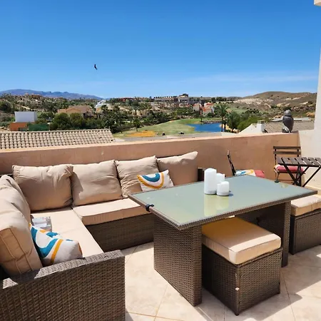 Atico Esquinero Con Preciosas Vistas Al Valle Del Golf Con Piscina Comunitaria! Vera